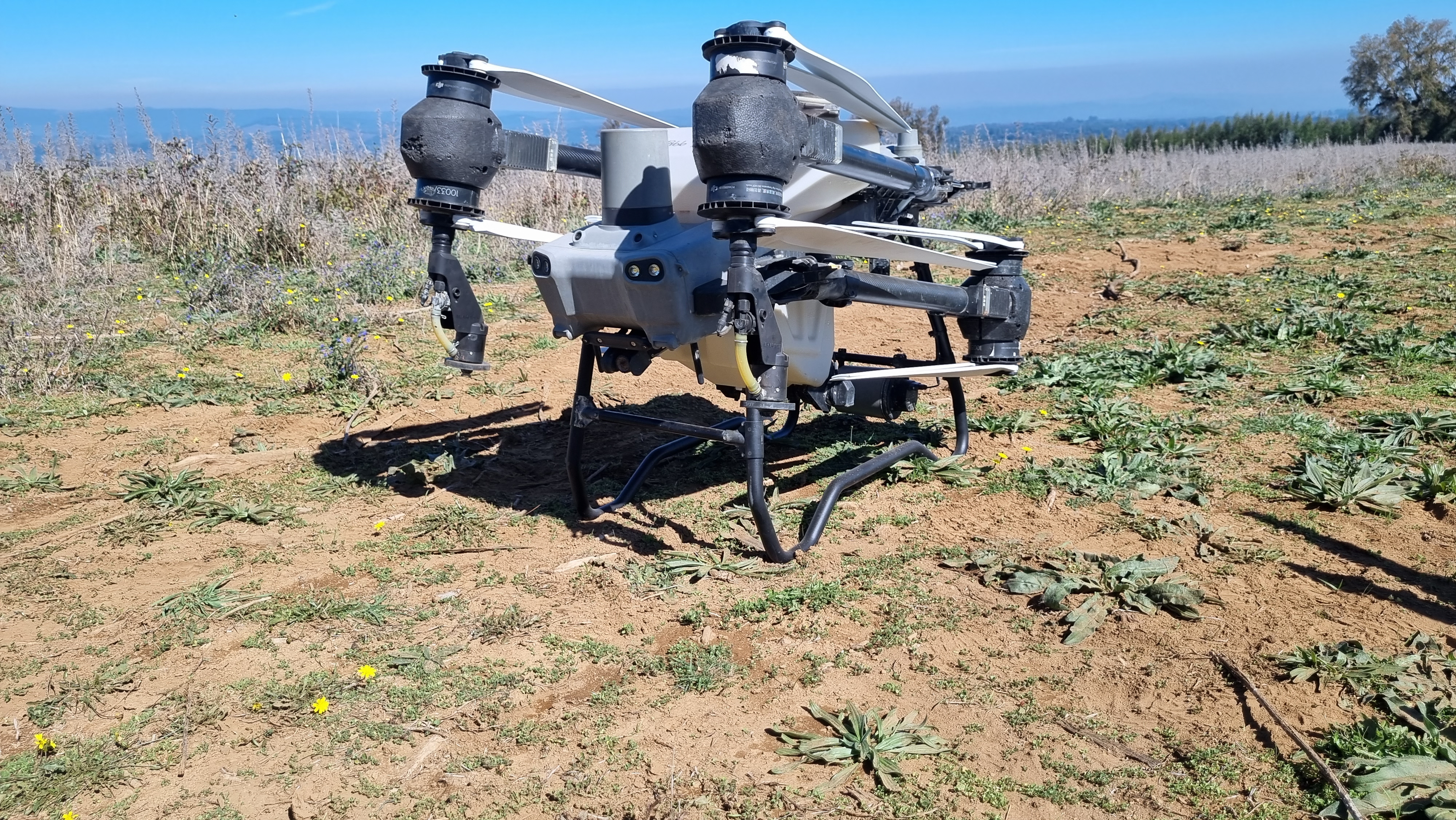 Fumigacion profesional Dji AGRAS T50